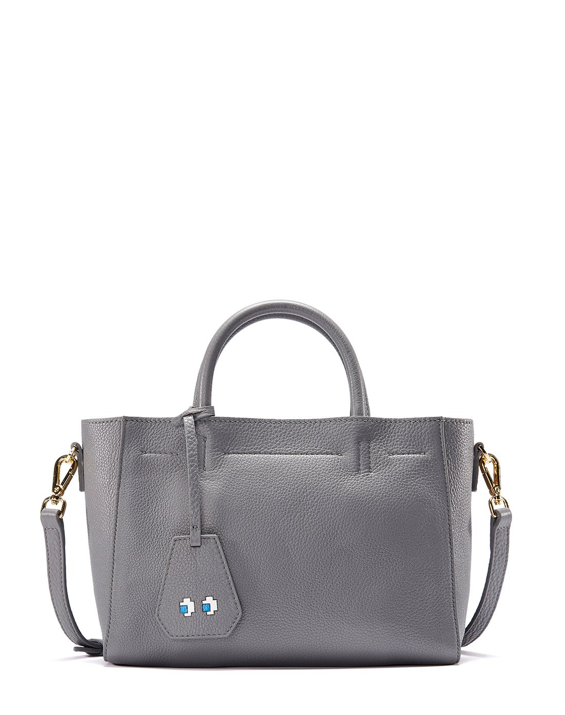 2017【新品】春夏休闲吃豆人系列托特包嫩黄色