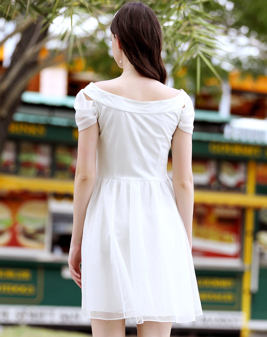 夏凉节-佳人苑jry女装清凉大作战淑女时尚纯色连衣裙白色62945110