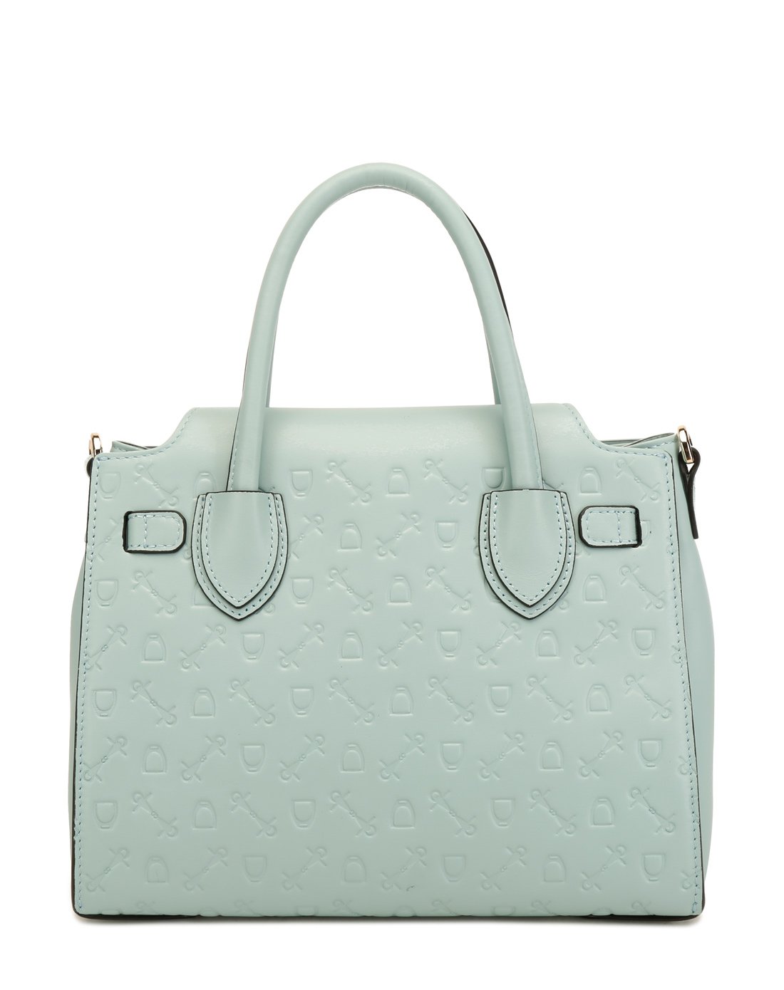 why专柜款经典印记牛皮手提翅膀包