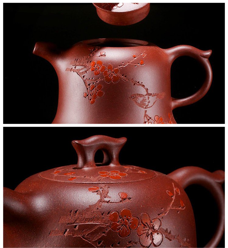 古韵原矿紫泥紫砂壶(一级工手许建平)礼盒装