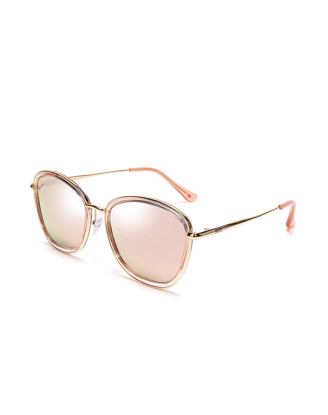 2017新款炫酷金属色蝴蝶型复古眼镜金属黑