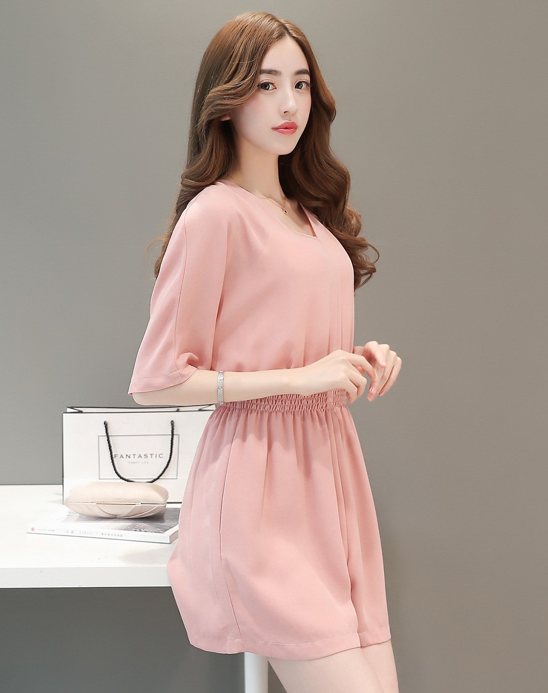 年中top榜-乔伊思女装专场 经典基础款连体裤