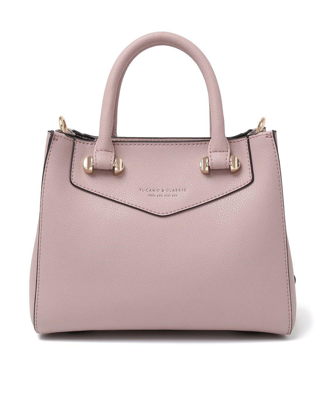 啄木鸟tucano时尚大牌简约小型实用牛皮手提斜跨女包黑色hbl0005-89b