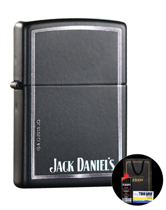 zippo 杰克丹尼酒标(哑漆)-自用送人佳选