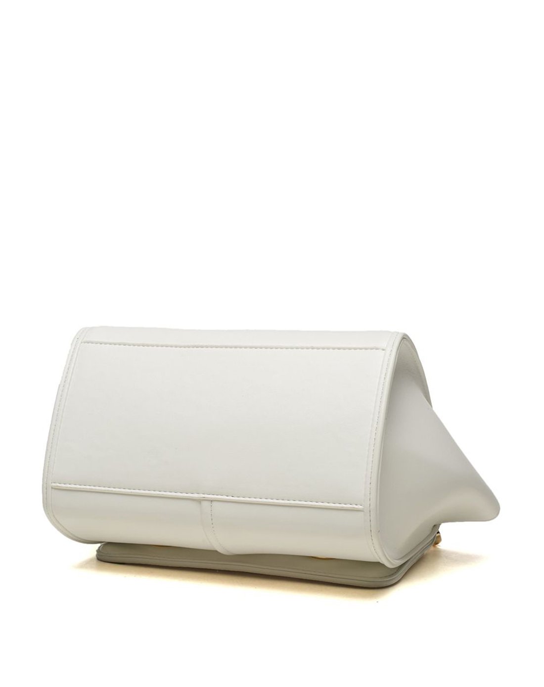 鞋柜菱格翅膀女式单肩斜挎包白色