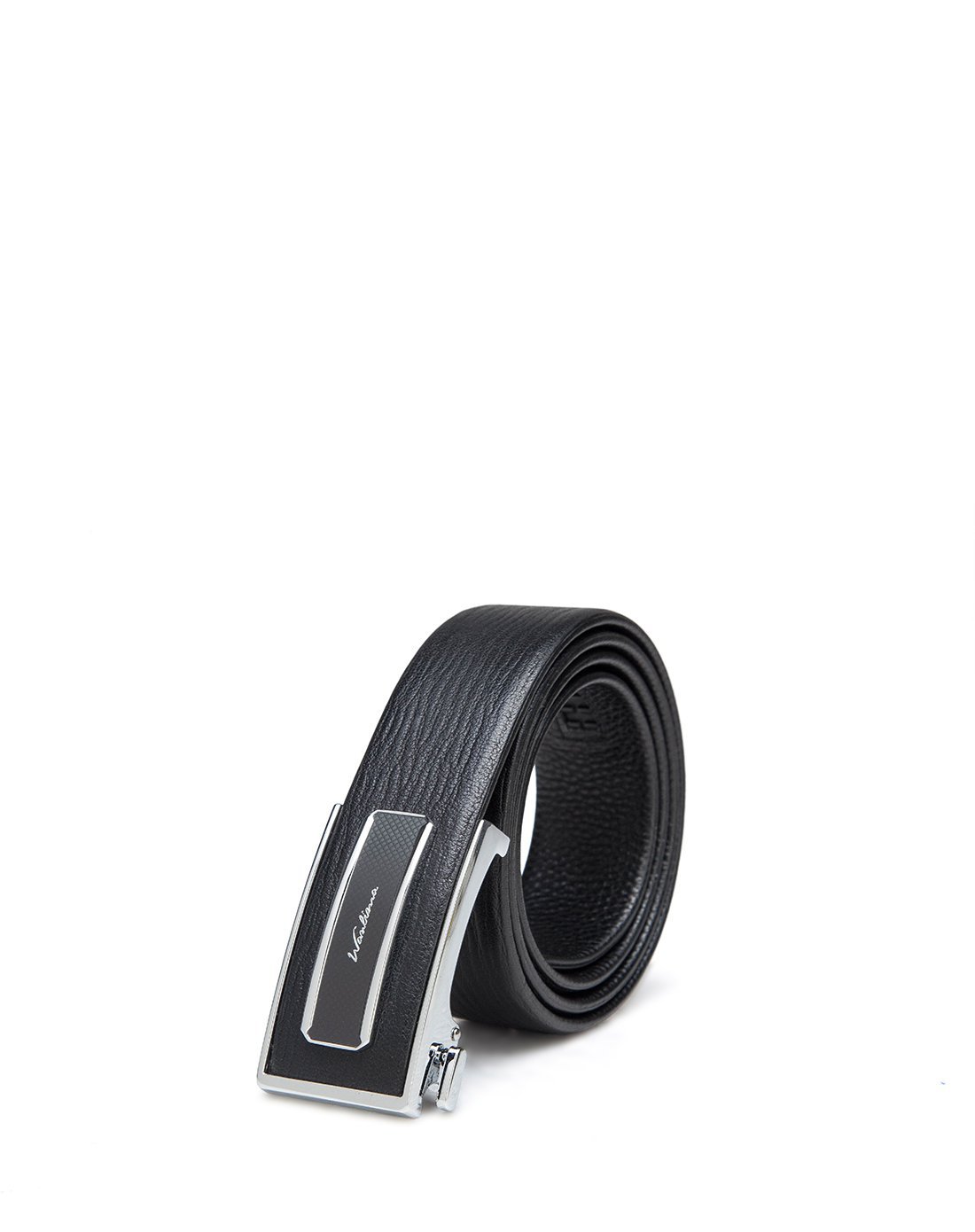 万里马 男士皮带韩版牛皮青年腰带自动扣商务