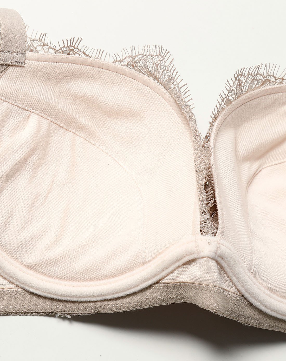 爱慕aimer 女款优雅性感3/4水袋杯聚拢文胸美背内衣聚拢文胸 灰色 a75