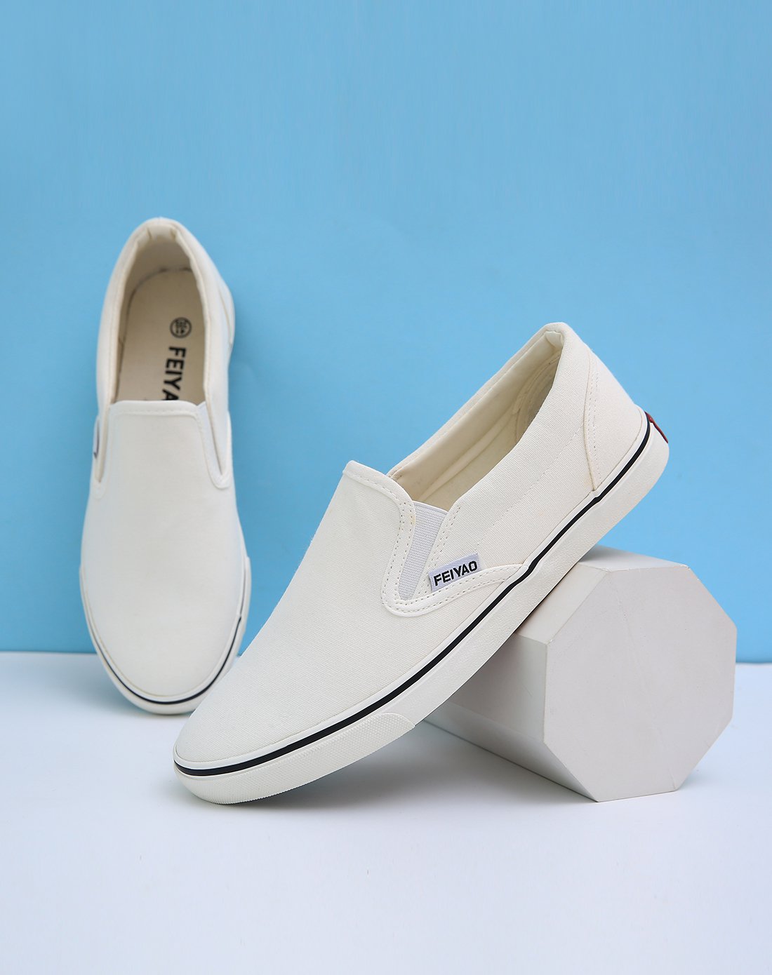 男鞋(专柜同款)休闲fashion潮流舒适男鞋白色