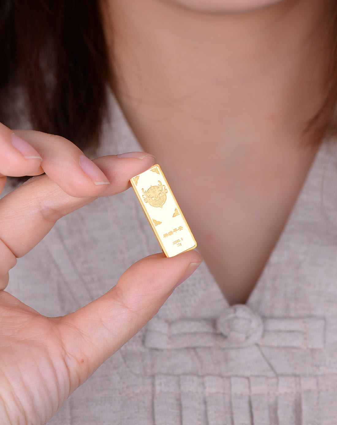 老庙金条专场老庙黄金au999.9足金投资金条瑞兽金条 麒麟祥瑞平安10克