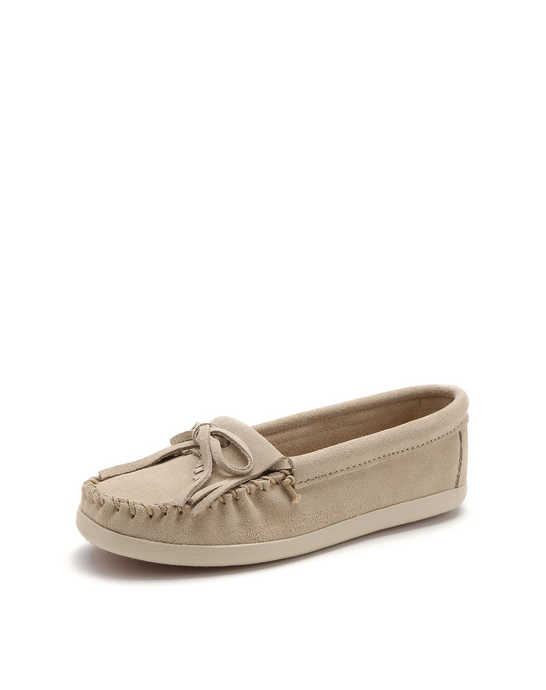 时尚流苏装饰 女款简约系带船鞋