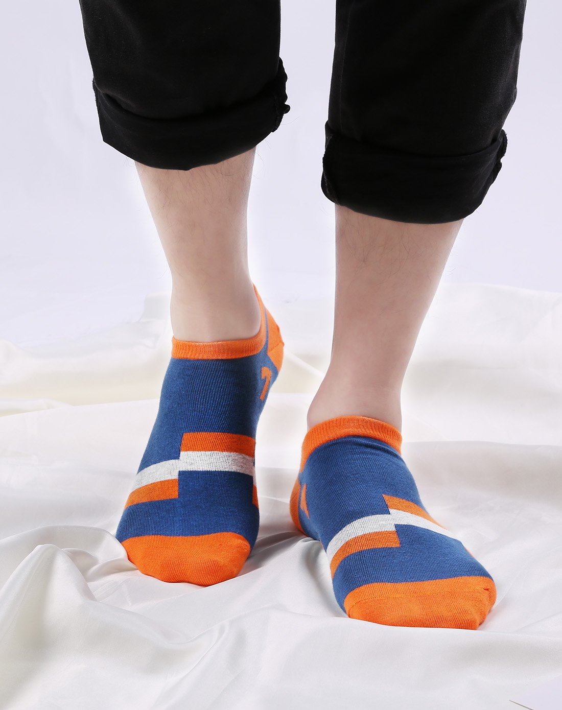 木几良品 防臭吸汗四季全明星男船袜5双装