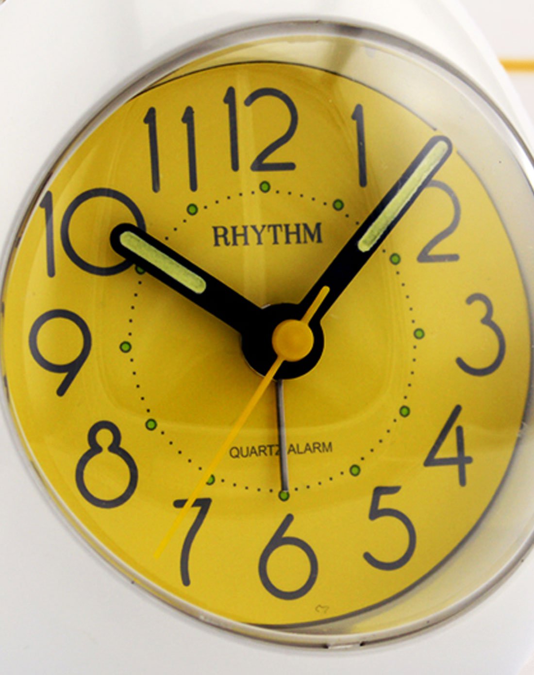 丽声rhythm时钟专场直发货rhythm 儿童不倒翁荧光跳秒石英闹钟4re886