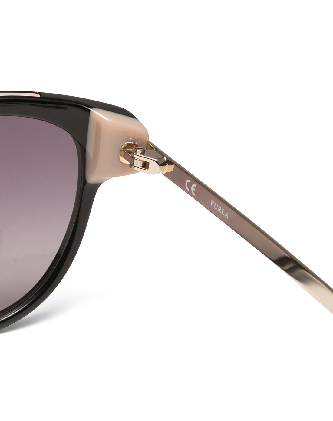 furla眼镜 时髦小姐之选furla女款全框亮黑色太阳镜sfu044520700sfu