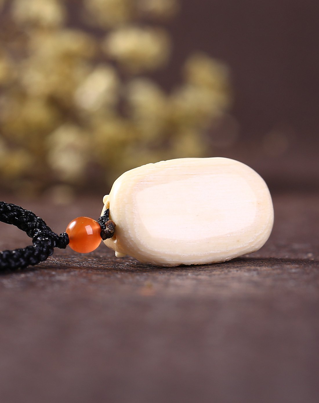 太阳之爱solar love文玩精品专场清仓 洪福齐天猛犸象牙项链td1504a