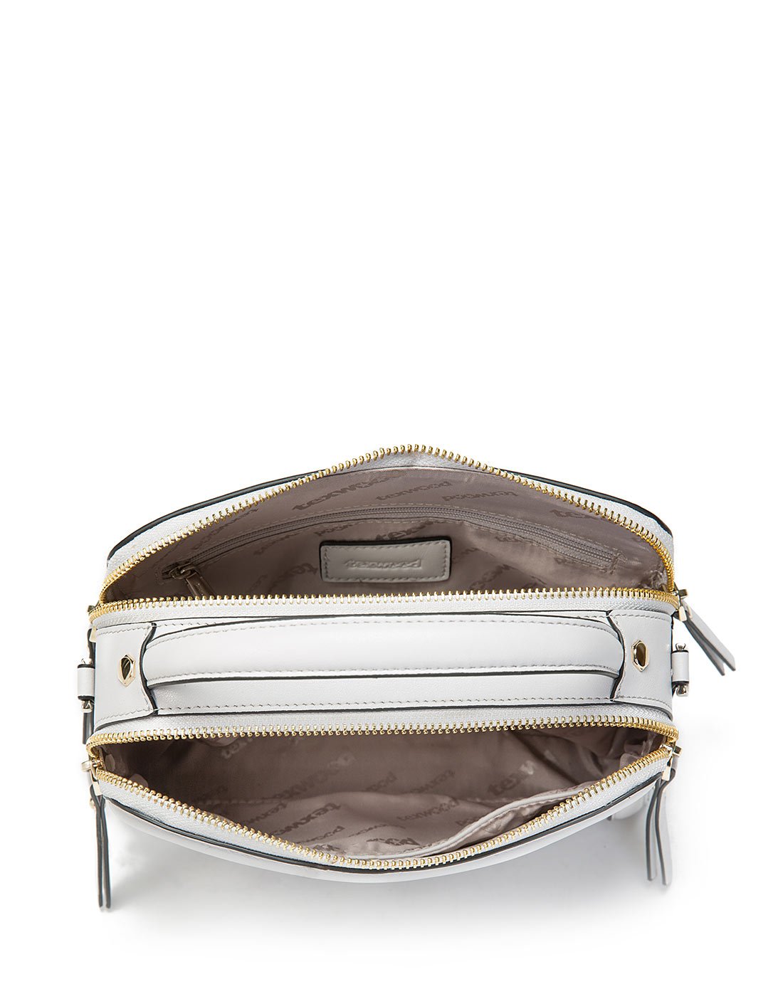 texwood欧美时尚 牛皮双拉链手提斜挎两用小方包z37c0111-16_唯品会