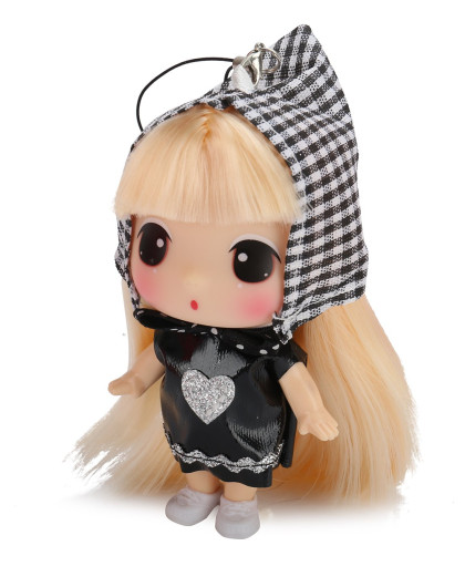 ddung ddung seol黑蕾丝冬己娃娃9cmfde0901g_唯品会