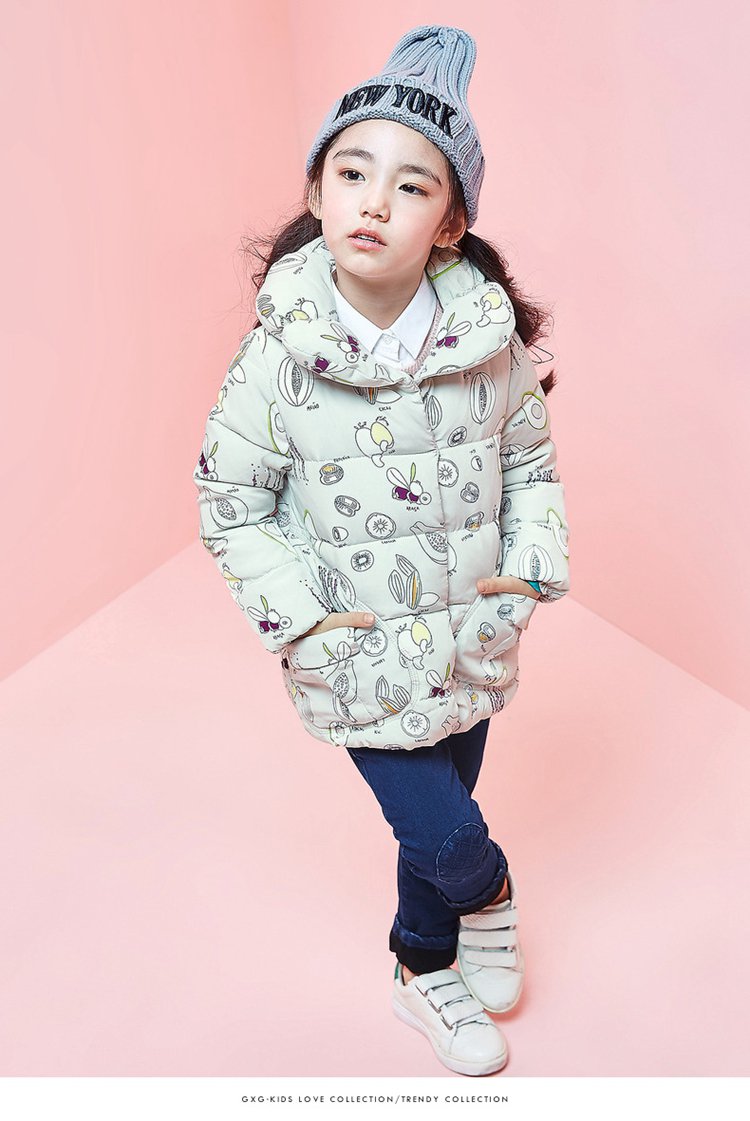 gxg.kids童装 女童羽绒服