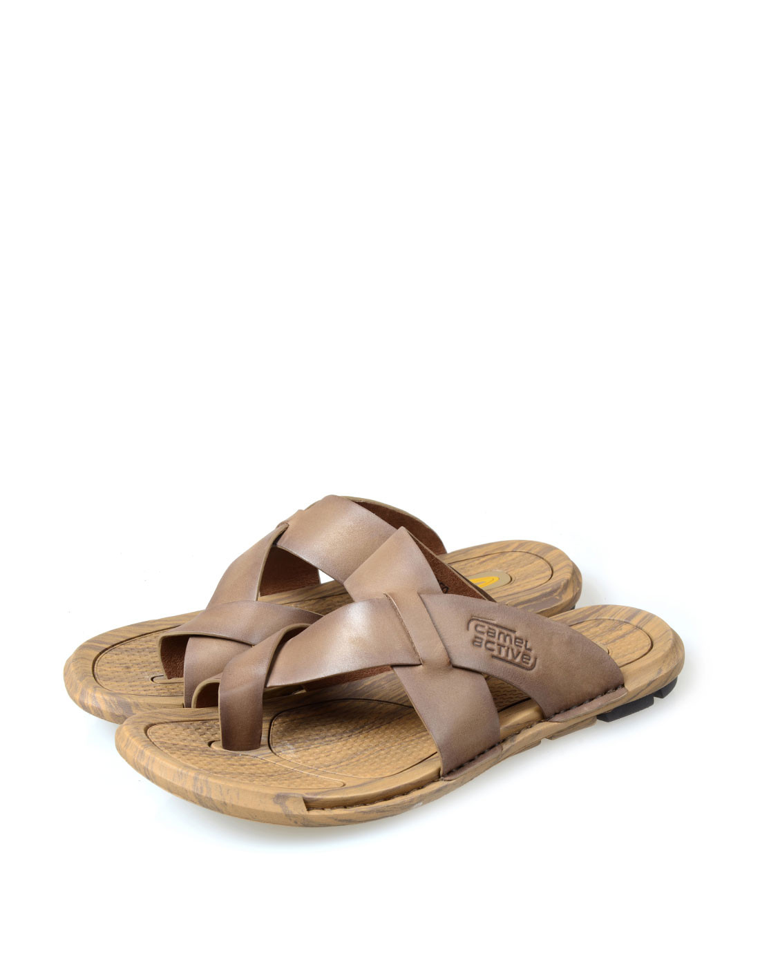 超纤时尚做旧人字拖