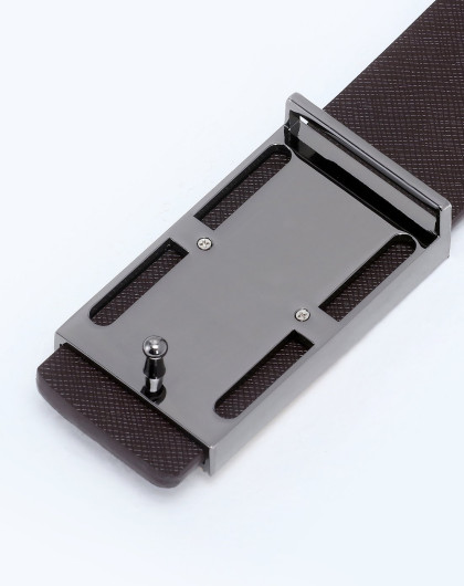 简约休闲时尚板扣皮带