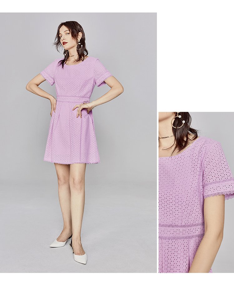 阿奇米朵arkmiido女装专场 短袖连衣裙 品牌名称: 阿奇米朵 商品名称