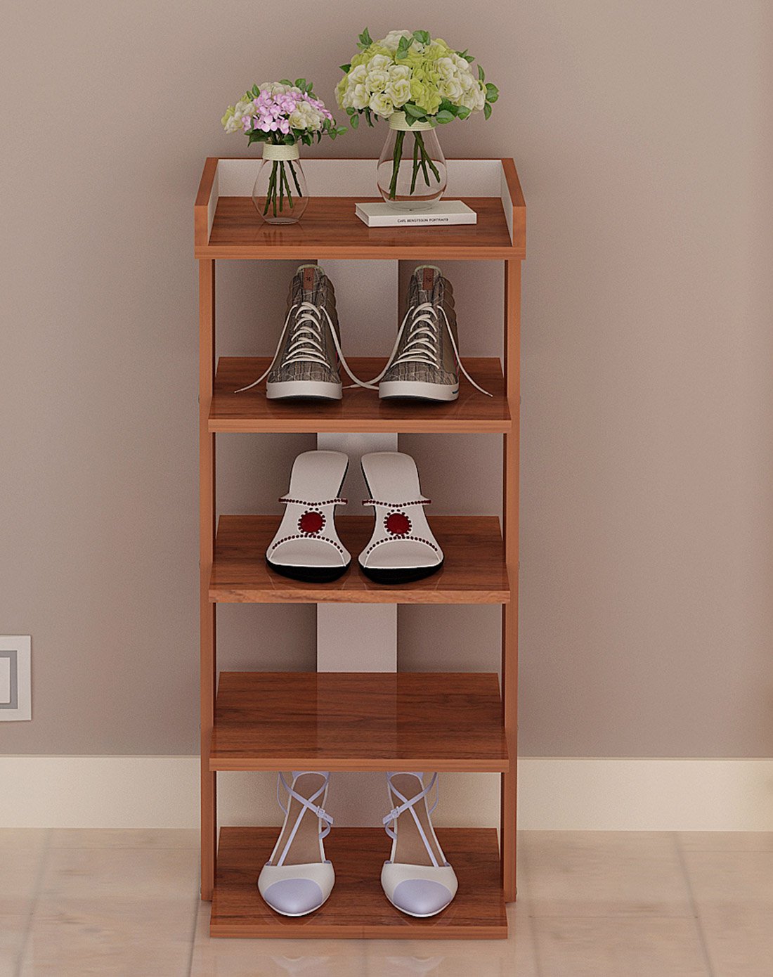 收纳简易板式鞋架