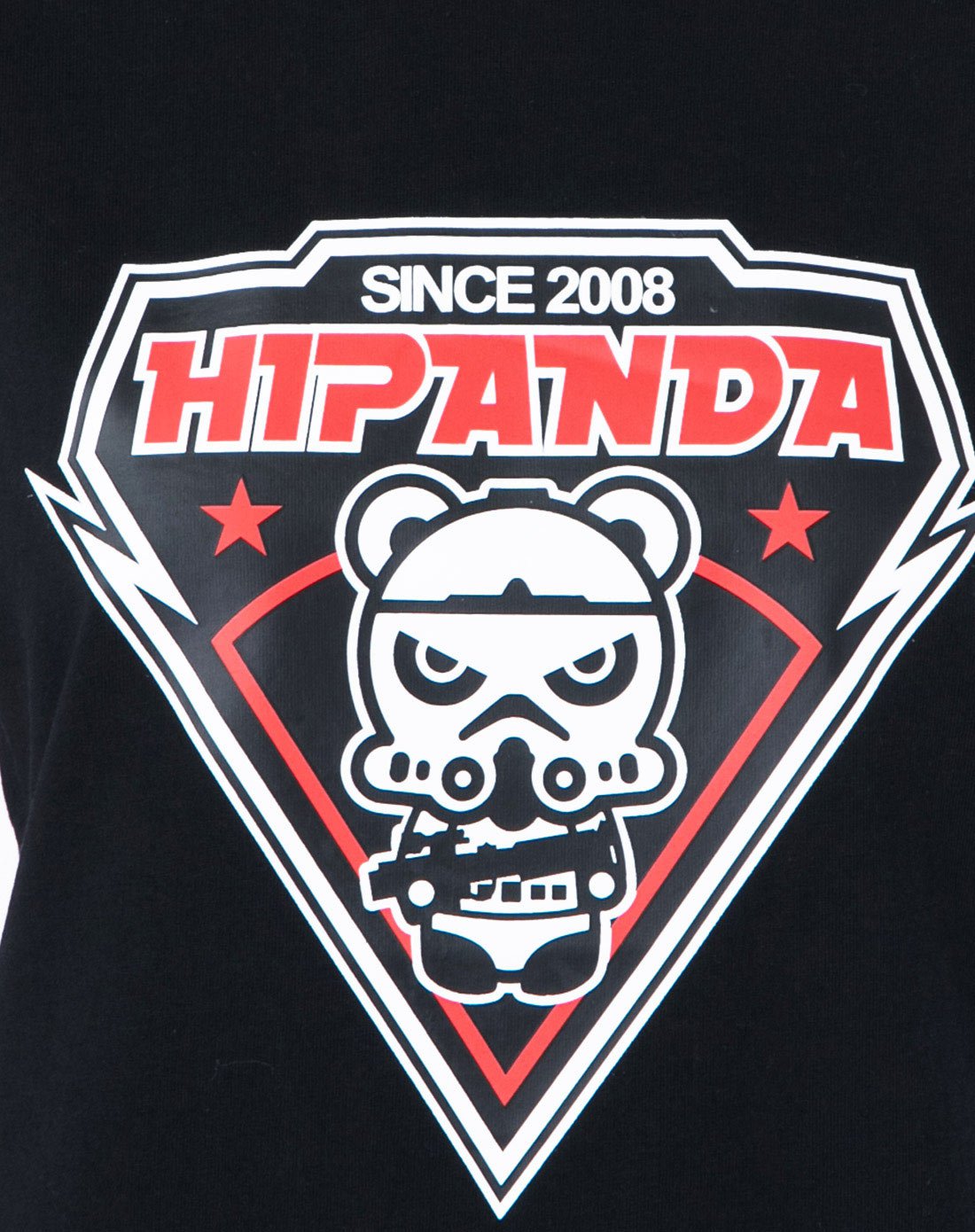 hipanda 你好熊猫 设计潮牌 女款 白兵星际大战 基本圆领t恤