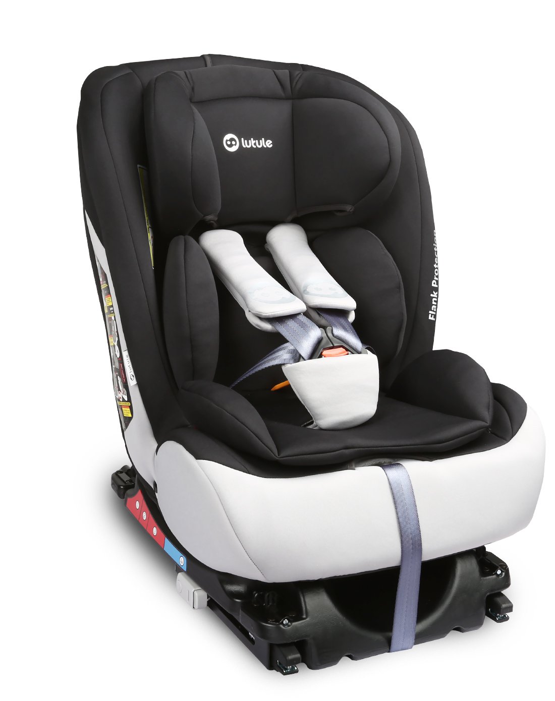 路途乐 儿童安全座椅宝宝汽车用婴儿车载9个月-3-4-12岁isofix 经典款