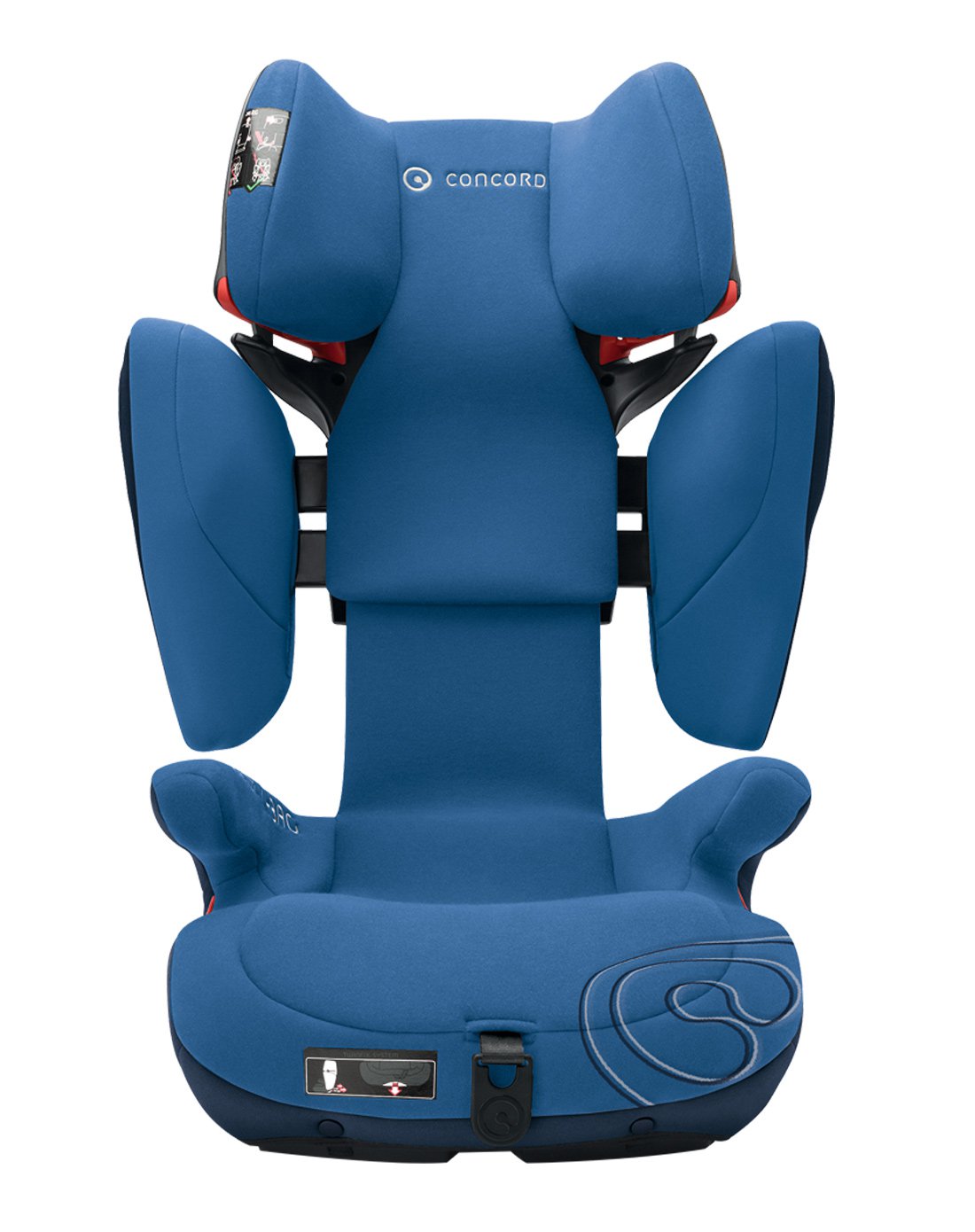 德国concord 安全座椅3-12岁儿童汽车isofix接口 xbag