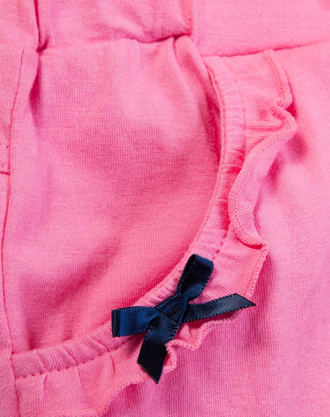 女小童针织五分裤