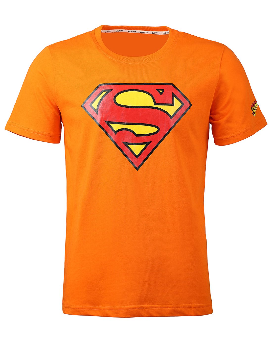 超人/superman系列 男款短袖t恤 情侣胶印logo