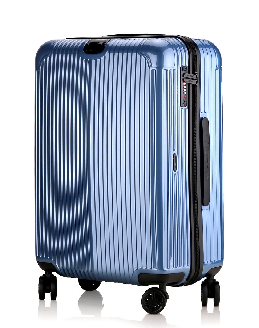 aigson清仓降价时尚设计个性单拉杆22寸拉杆箱