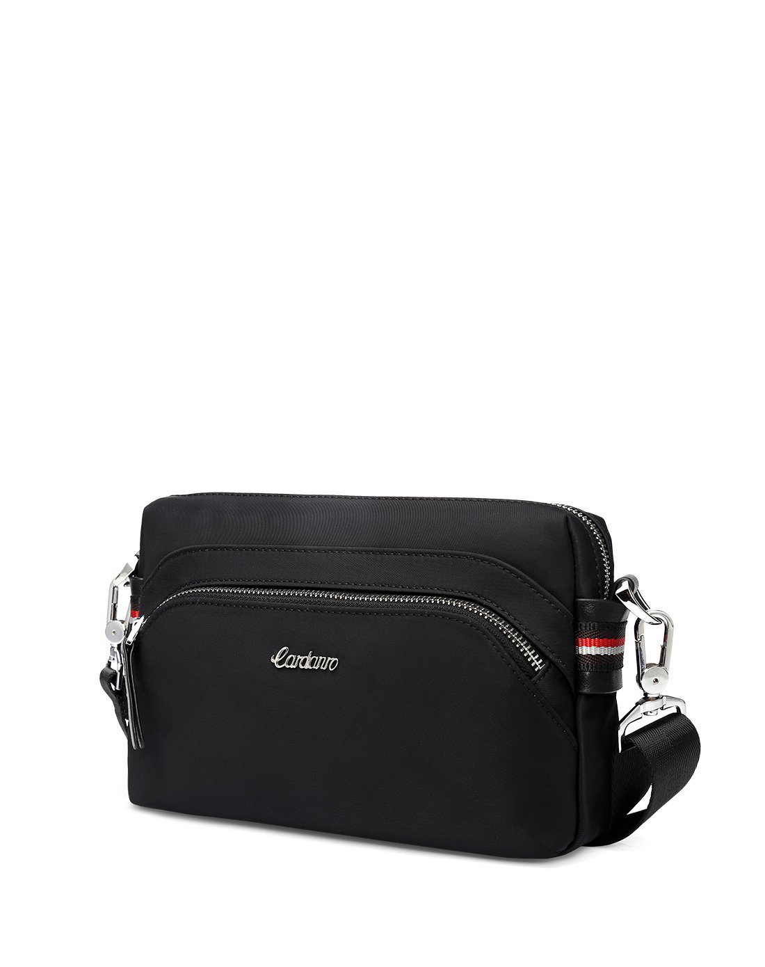 卡丹路(cardanro)新品旅行休闲商务纯色休闲挎包男包