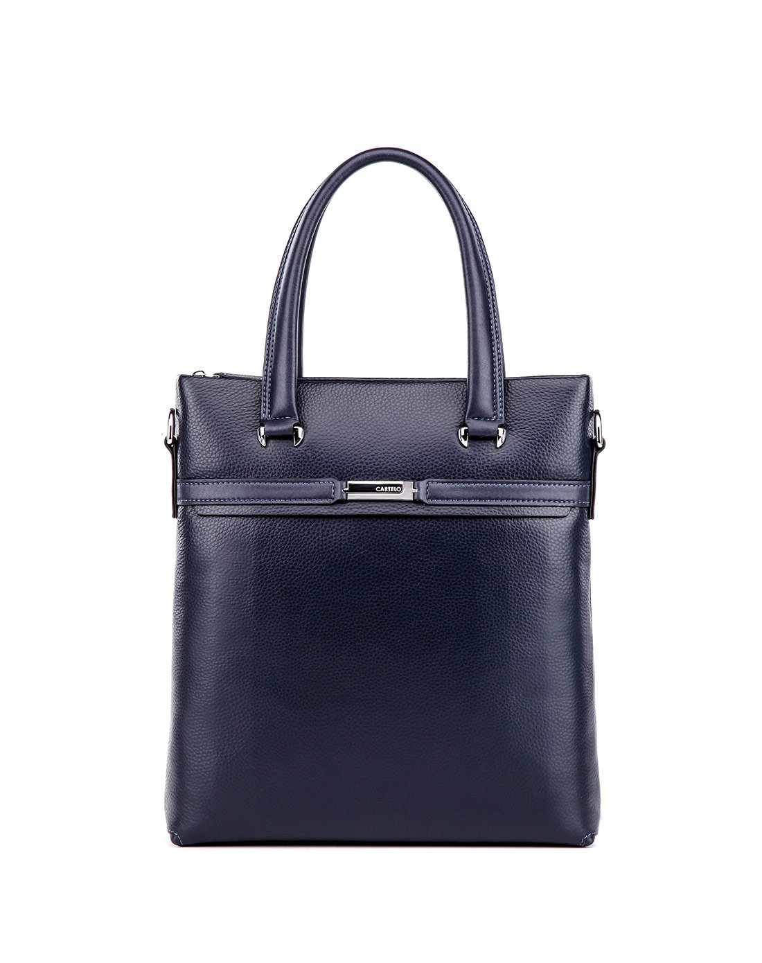 卡帝乐鳄鱼男款简约 大气 竖款 手提包