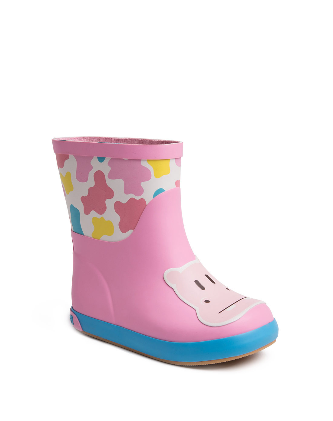 卜吉熊 2017年新品卡通动漫时尚防滑儿童雨鞋