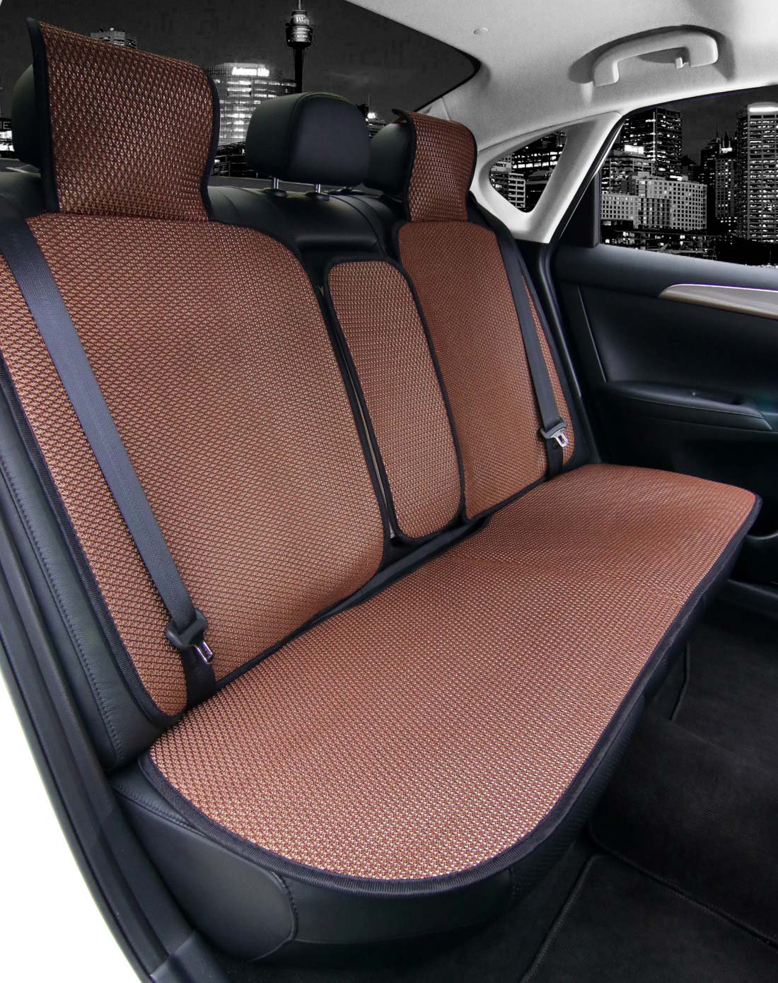 威卡司 车用免绑坐垫通用冰丝舒凉 四季汽车座垫