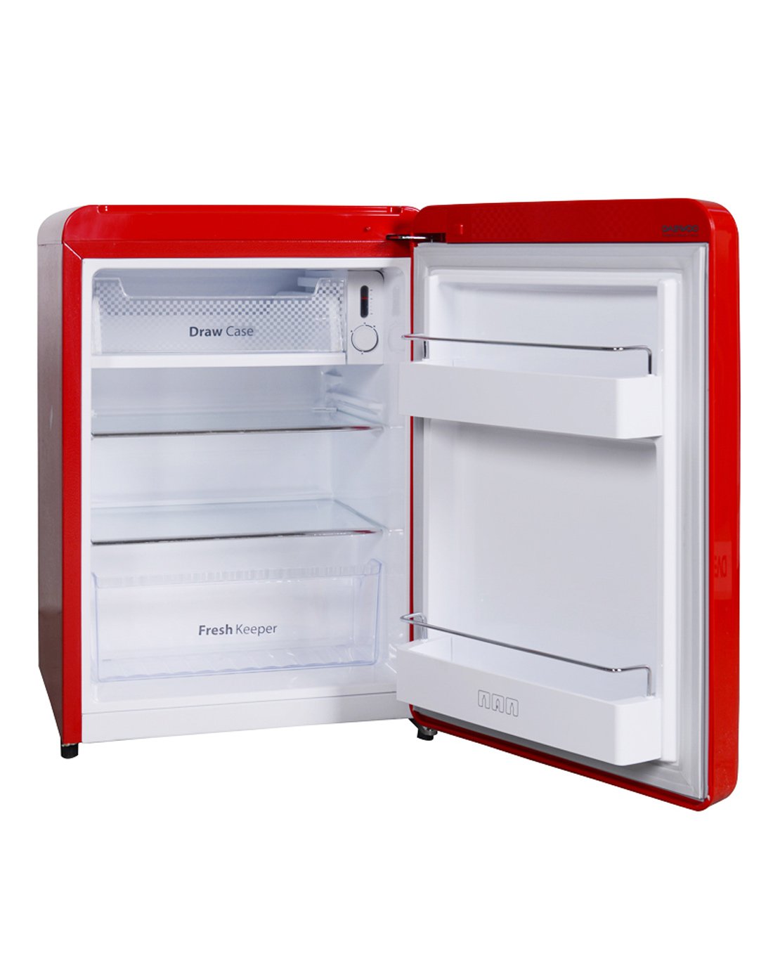 【一级能效】大宇80升复古单门小冰箱fr-c08rd