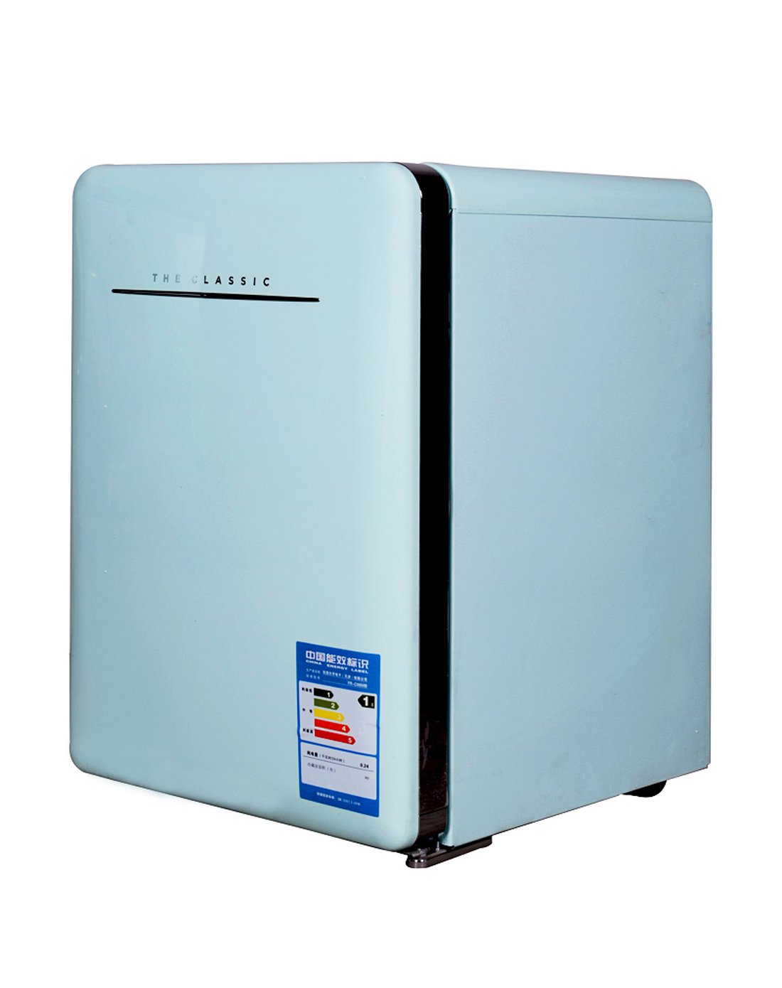 【一级能效】大宇80升复古单门小冰箱fr-c08mb