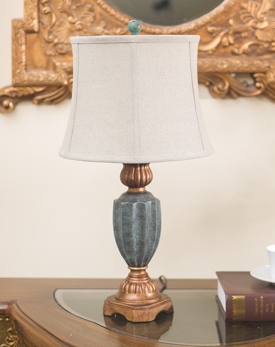 卧室客厅书房树脂台灯