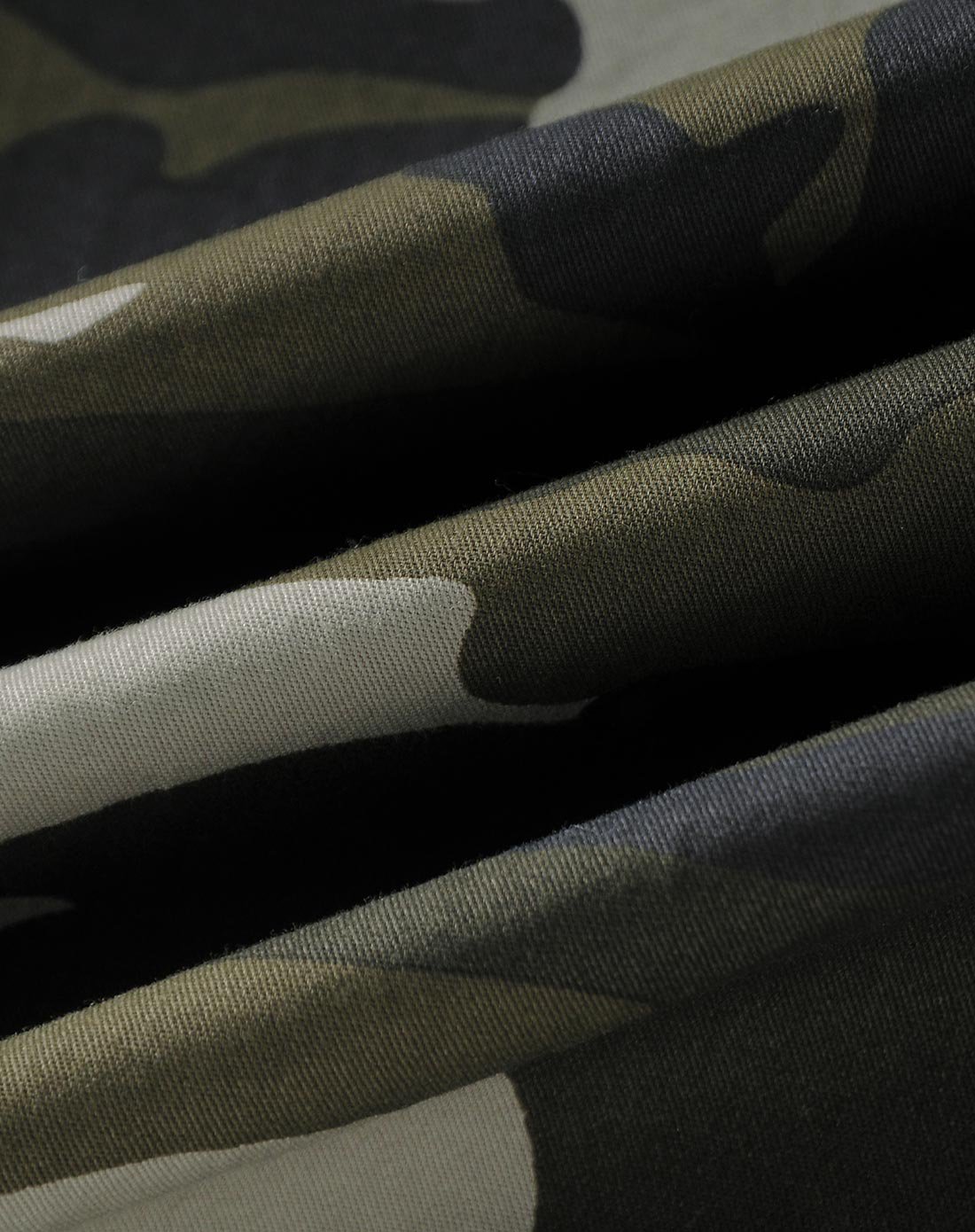 n-max大码男装潮牌加大宽松迷彩条纹夹克男士外套