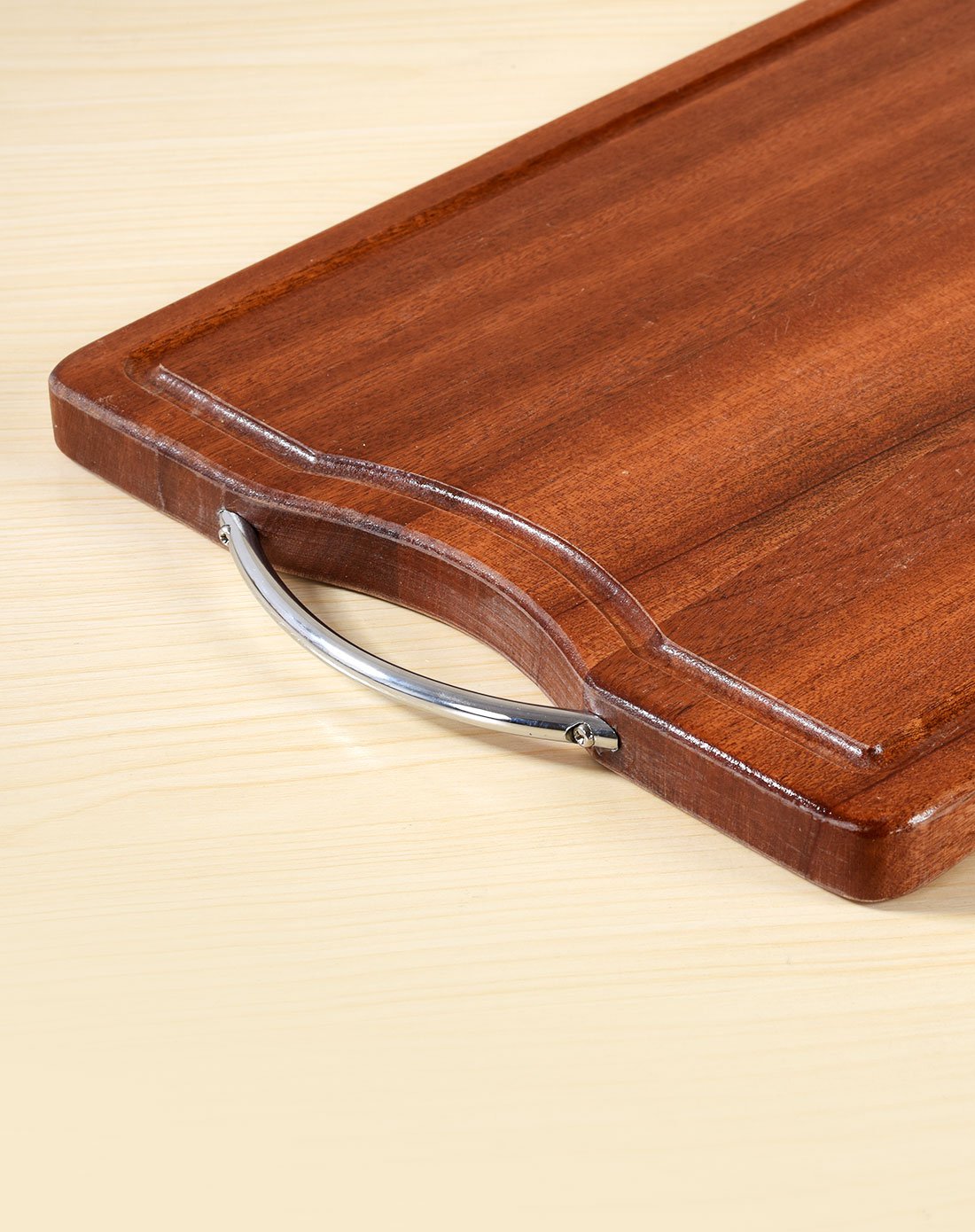 加厚耐砍带提手沙比利方形实木砧板菜板