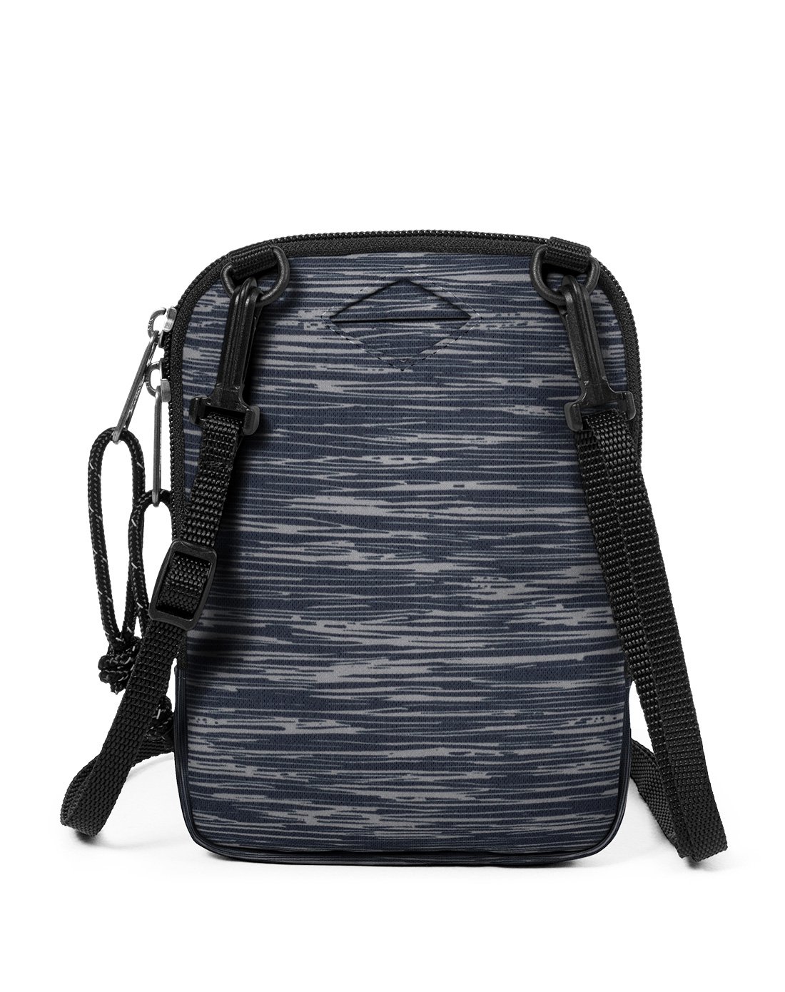 eastpak户外风针条纹印花休闲通勤斜挎女士单肩包