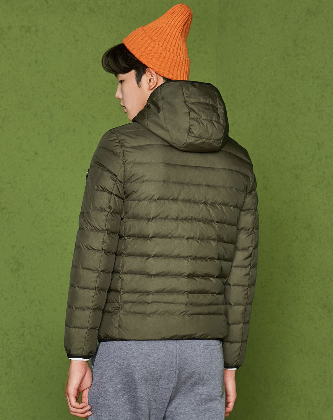 森马冬装男士短款连帽防风保暖80绒男士羽绒服短款羽绒服