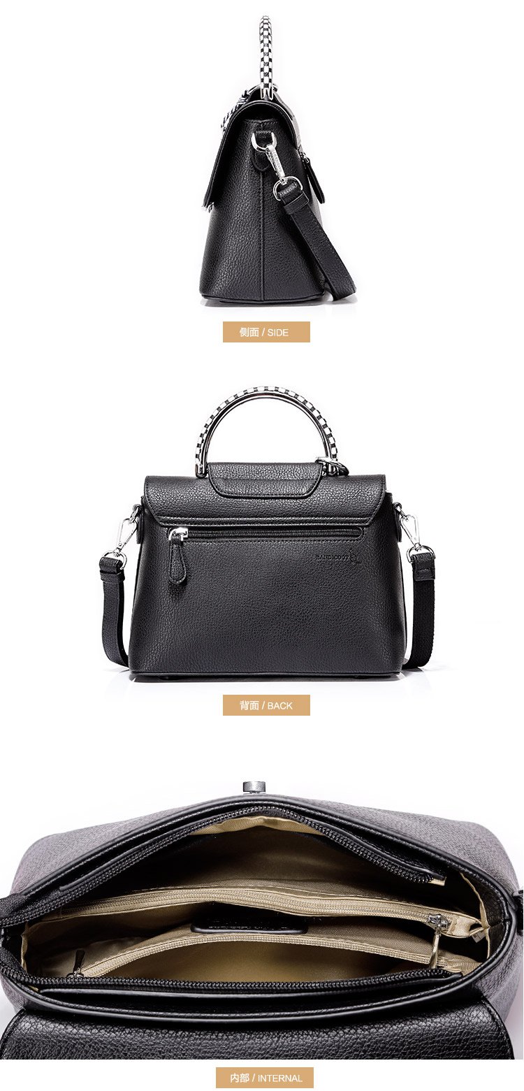 bandicoot袋鼠女包2017秋冬季新款女士时尚日韩斜挎包l180537-04a