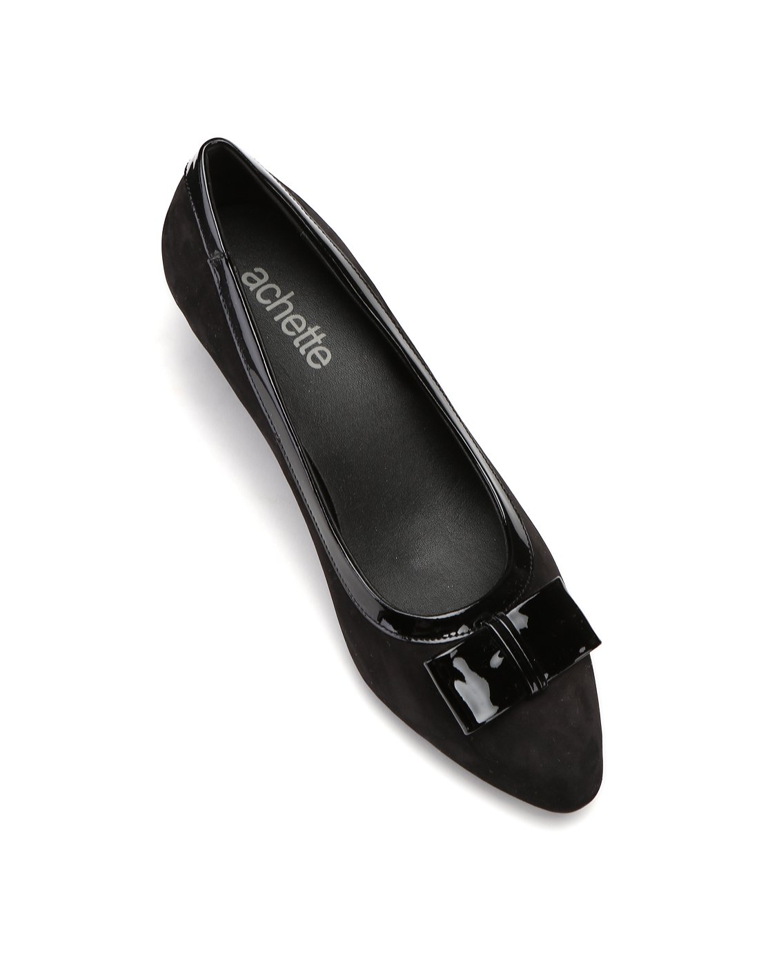 achette雅氏女鞋专场 蝴蝶结浅口中跟正装女鞋