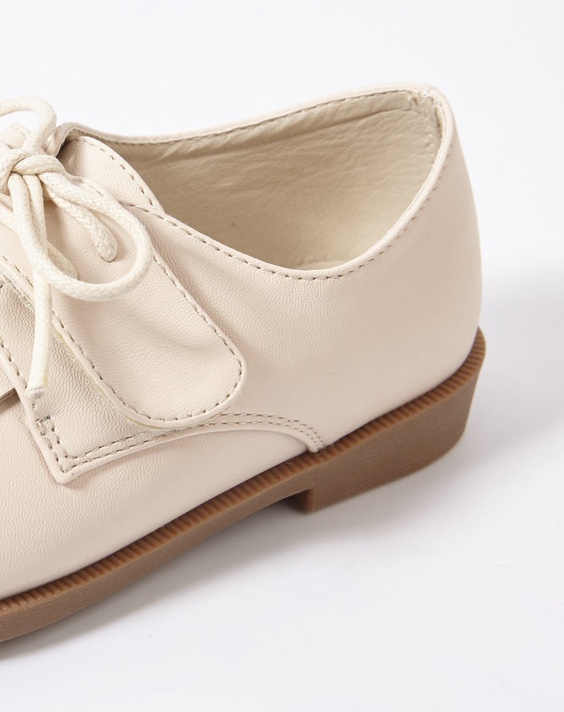 笛莎deesha 女童米色皮鞋 米色 31