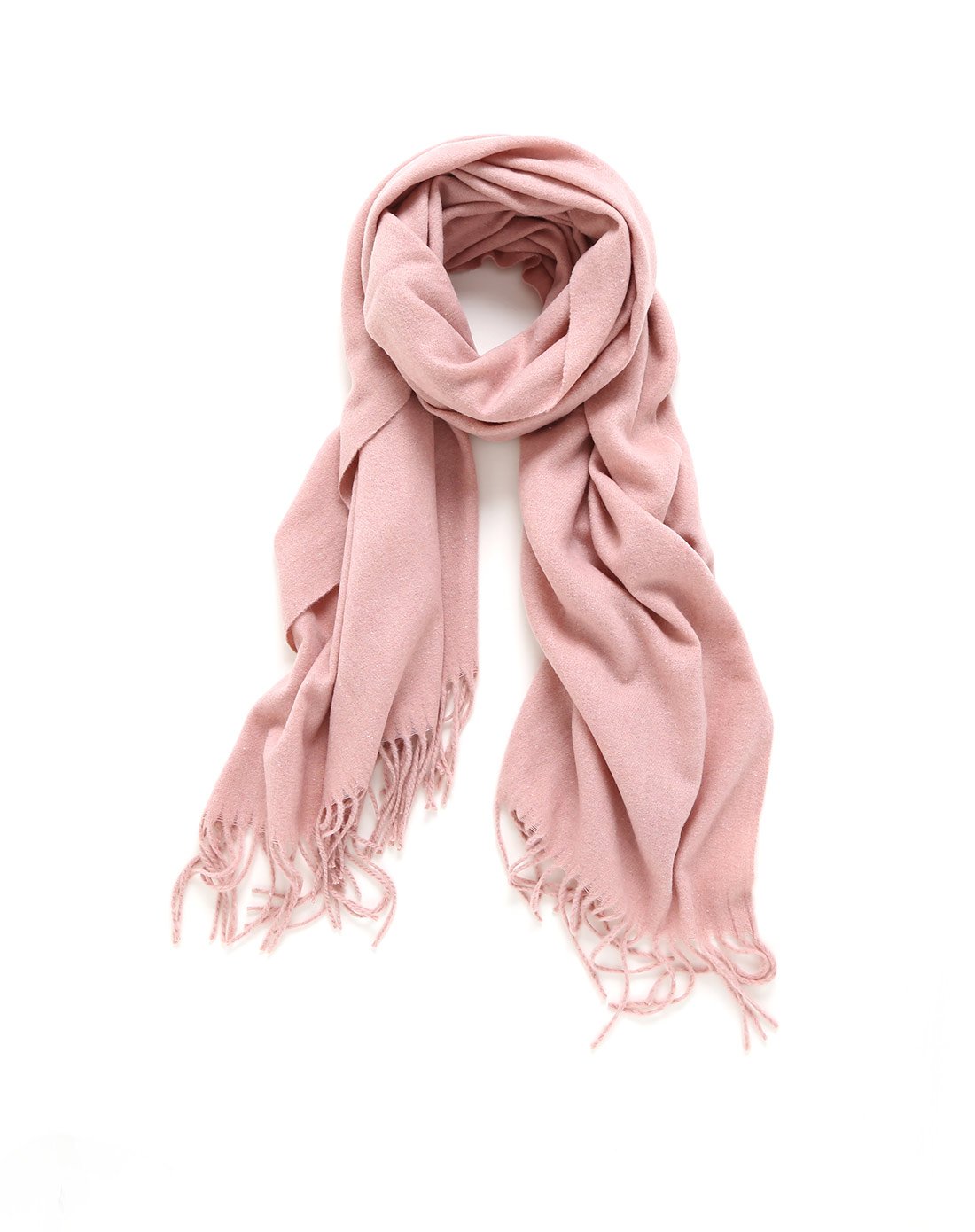 欧美风经典秋冬季女款围脖时尚百搭纯色长款保暖羊毛围巾