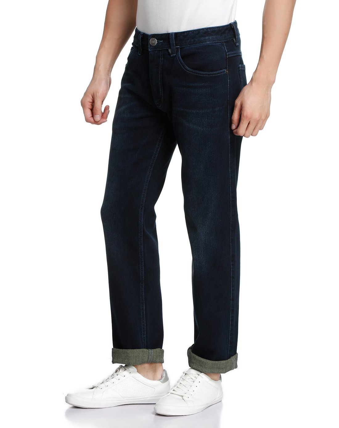 texwood萍果修身百搭男款牛仔裤