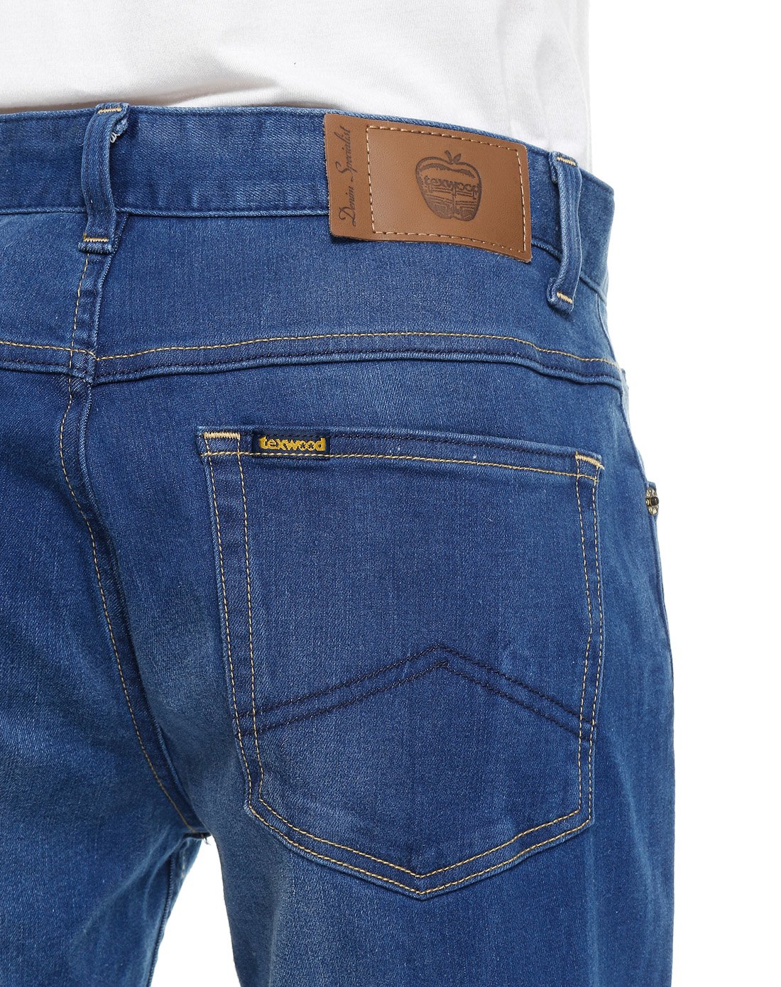 texwood萍果时尚百搭男款牛仔裤
