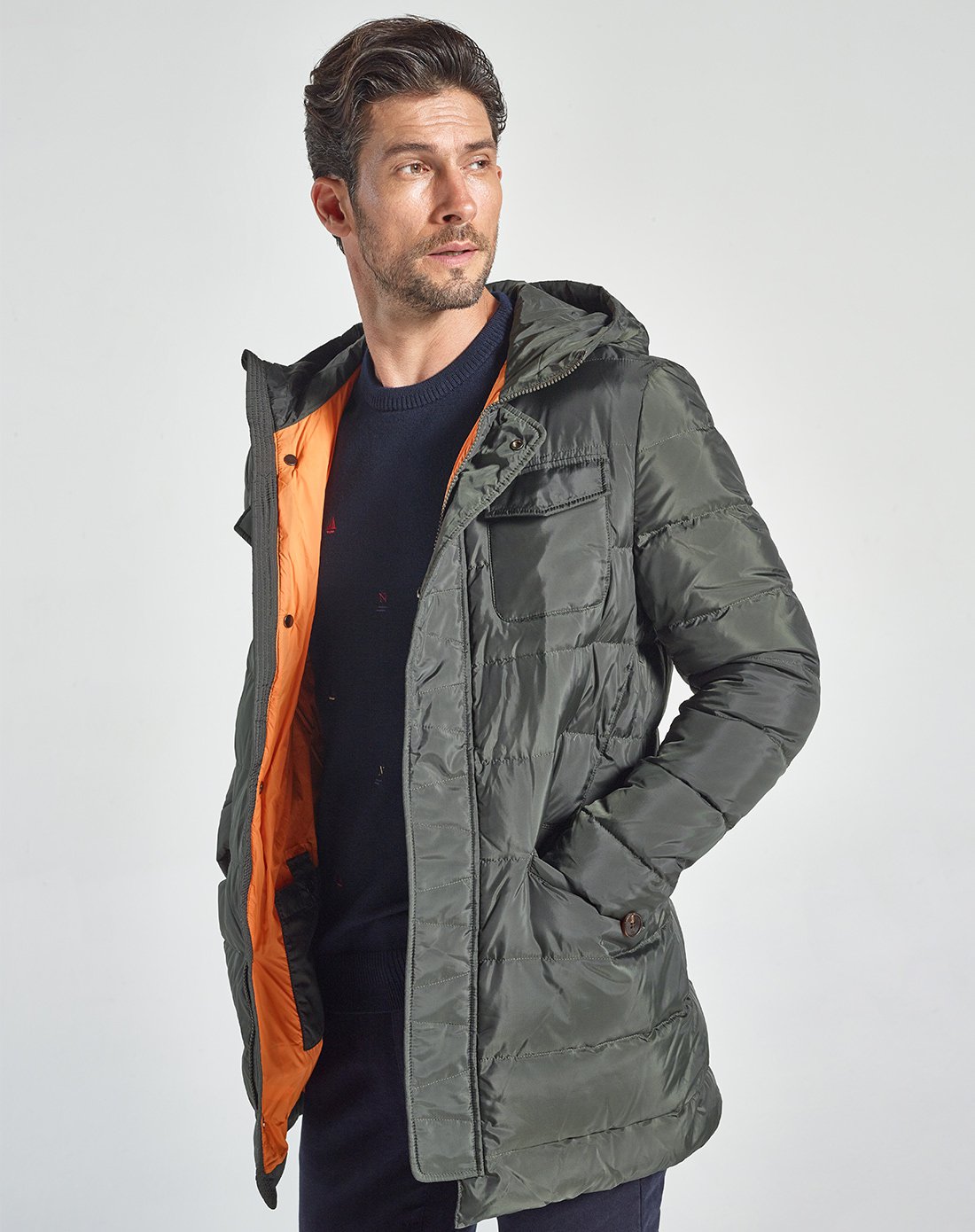 意大利小帆船保暖男士羽绒服