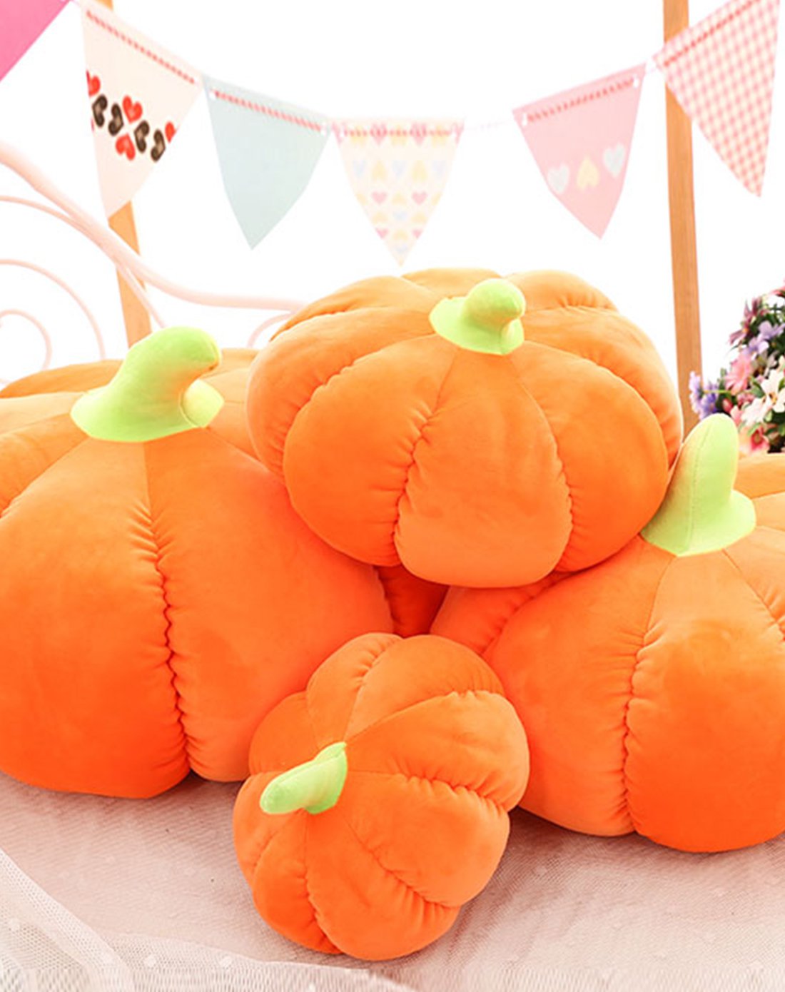 1件包邮-抱抱枕&迪士尼毛绒玩具专场直发货大南瓜公仔可爱抱枕创意